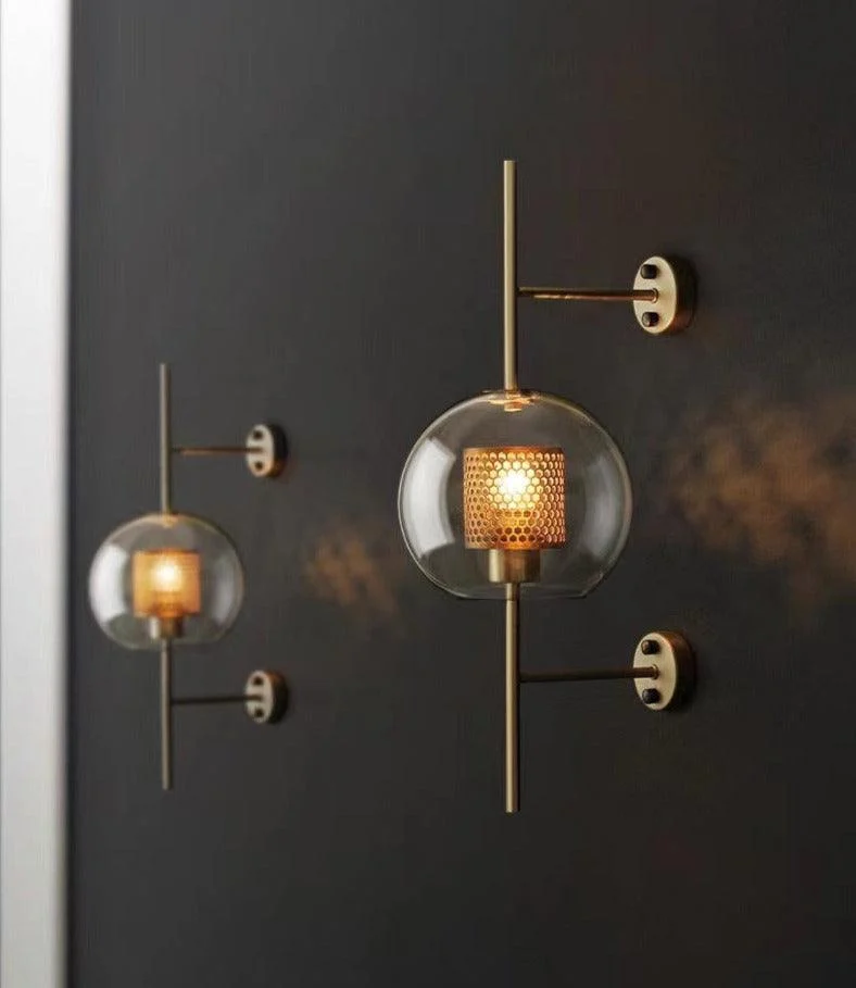 Homeko_-_Modern_Honeycomb_Brass_Glass_Wall_Sconce_-_-4205395 Homeko - Modern Honeycomb Brass & Glass Wall Sconce -