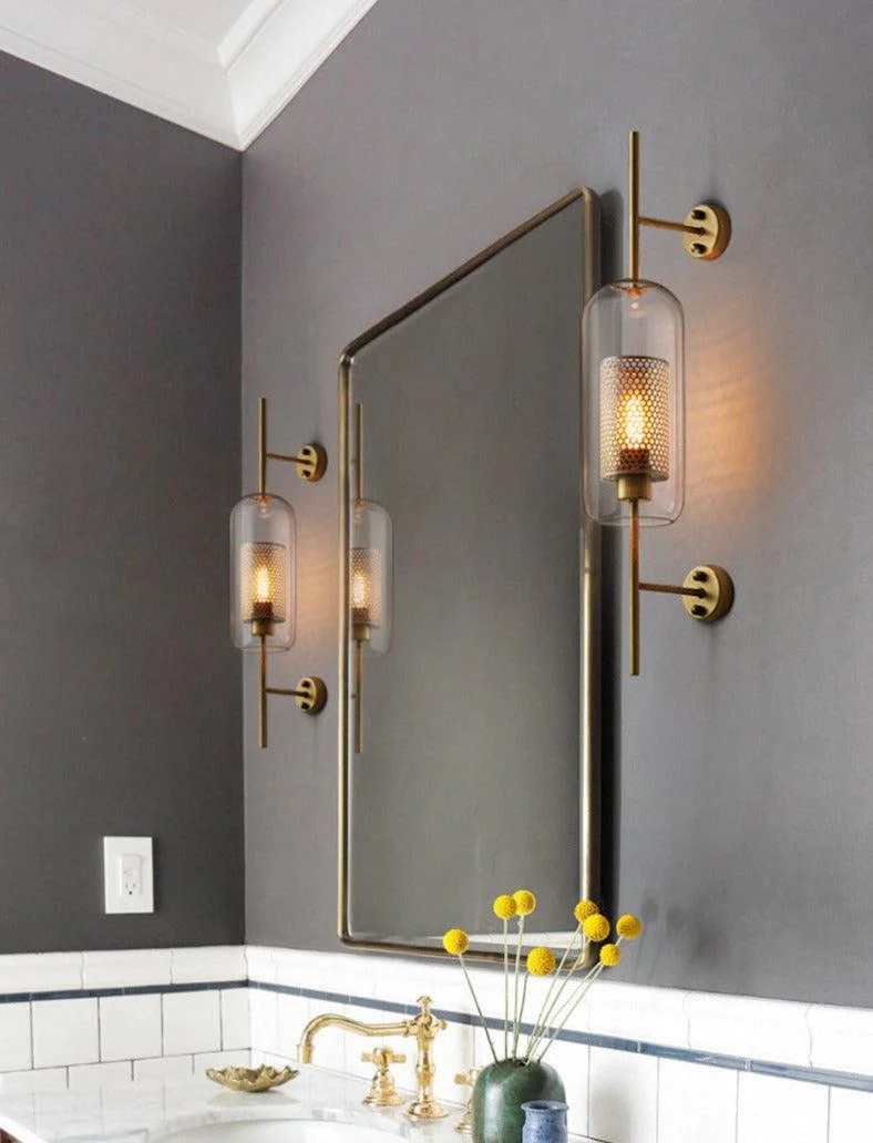 Homeko_-_Modern_Honeycomb_Brass_Glass_Wall_Sconce_-_-4205443 Homeko - Modern Honeycomb Brass & Glass Wall Sconce -