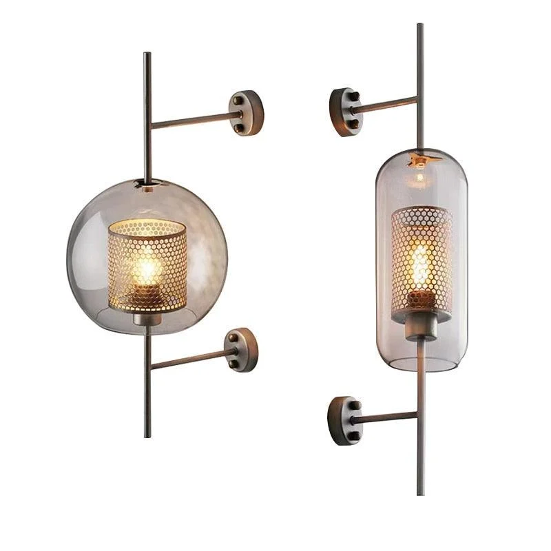 Homeko_-_Modern_Honeycomb_Brass_Glass_Wall_Sconce_-_-4205455 Homeko - Modern Honeycomb Brass & Glass Wall Sconce -