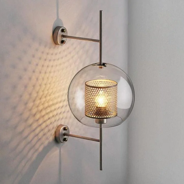 Homeko_-_Modern_Honeycomb_Brass_Glass_Wall_Sconce_-_-4205473 Homeko - Modern Honeycomb Brass & Glass Wall Sconce -