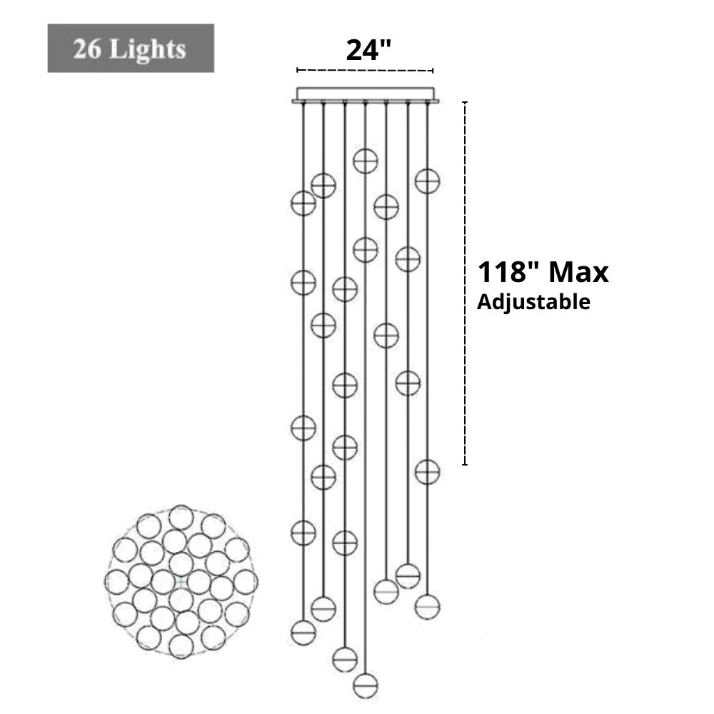 Homeko_-_Modern_Multi-Bulb_Chandelier_-_-4206005 Homeko - Modern Multi-Bulb Chandelier -
