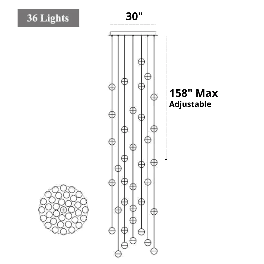 Homeko_-_Modern_Multi-Bulb_Chandelier_-_-4206017 Homeko - Modern Multi-Bulb Chandelier -