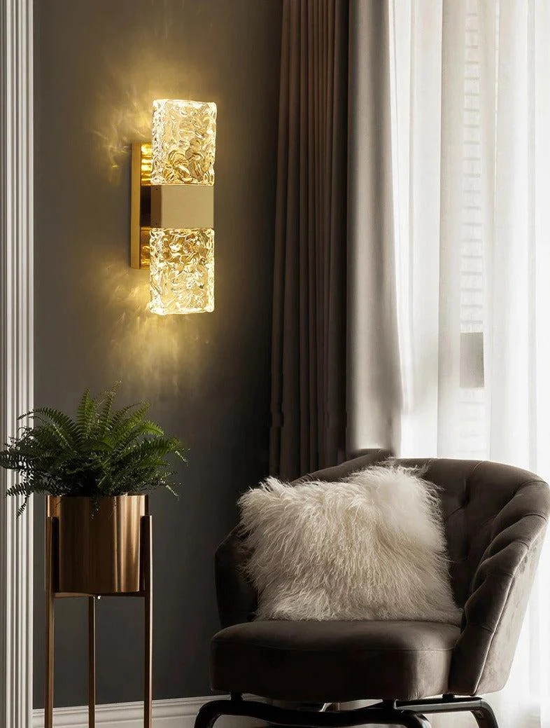 Homeko_-_Textured_Glass_Crystal_Wall_Sconce_-_-4208656 Homeko - Textured Glass Crystal Wall Sconce -
