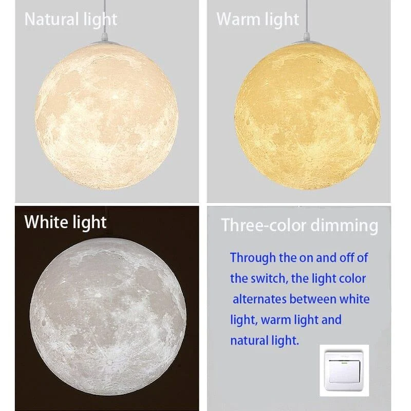 Homeko_3D_Printing_Moon_Simple_Pendant_Lamp_-_-4210349 Homeko 3D Printing Moon Simple Pendant Lamp -