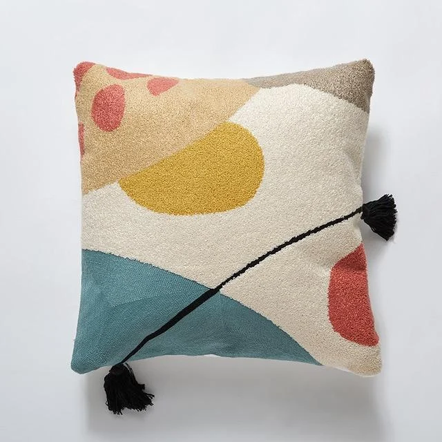 Homeko Abstract in Texture Pillow Covers -