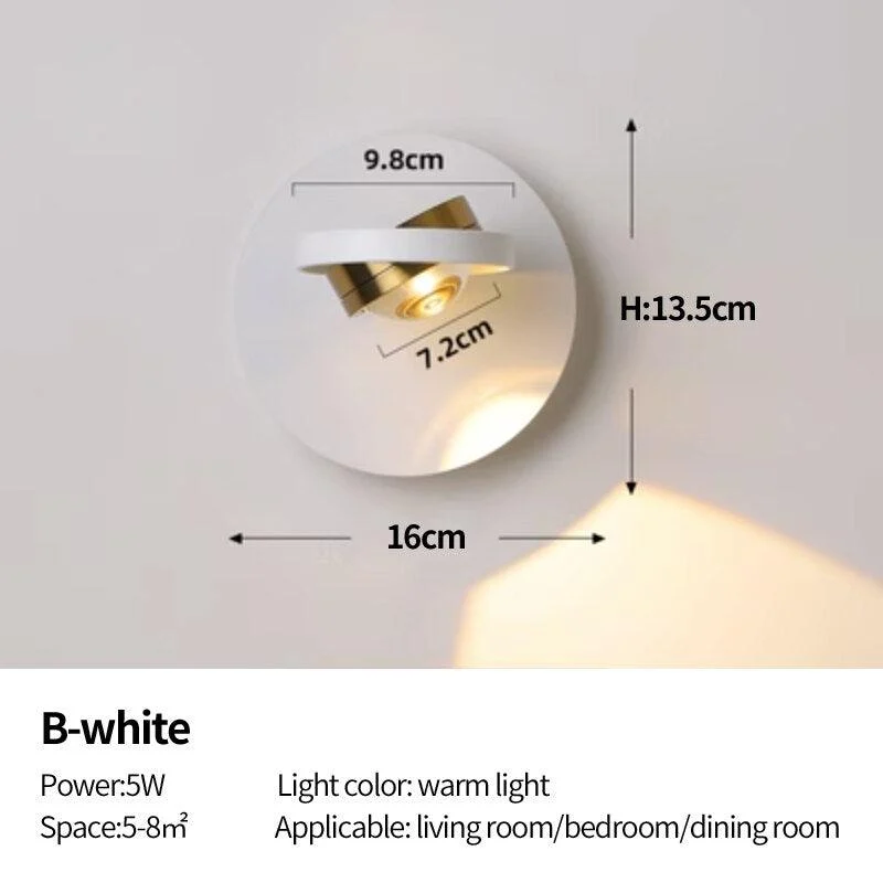 Homeko_Acrylic_LED_Simple_Rotatable_Wall_Lamp_-_-4211540 Homeko Acrylic LED Simple Rotatable Wall Lamp -