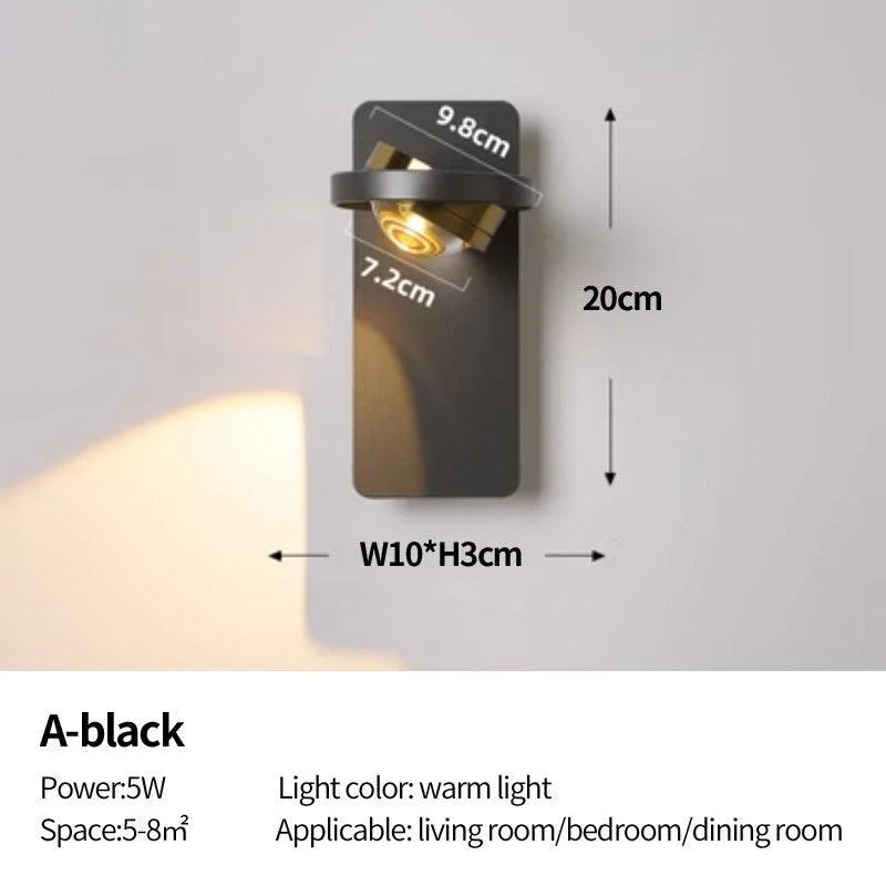 Homeko_Acrylic_LED_Simple_Rotatable_Wall_Lamp_-_-4211544 Homeko Acrylic LED Simple Rotatable Wall Lamp -