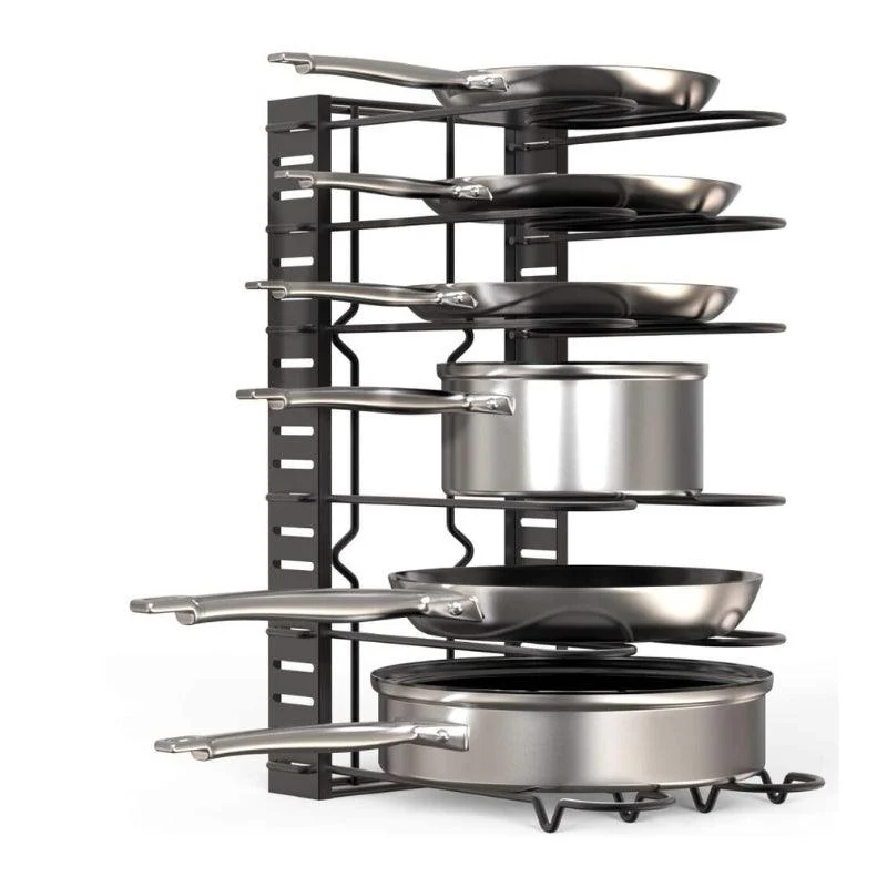 Homeko_Adjustable_Kitchen_Pan_Rack_Pot_Lid_Holder_-_-4211689 Homeko Adjustable Kitchen Pan Rack & Pot Lid Holder -