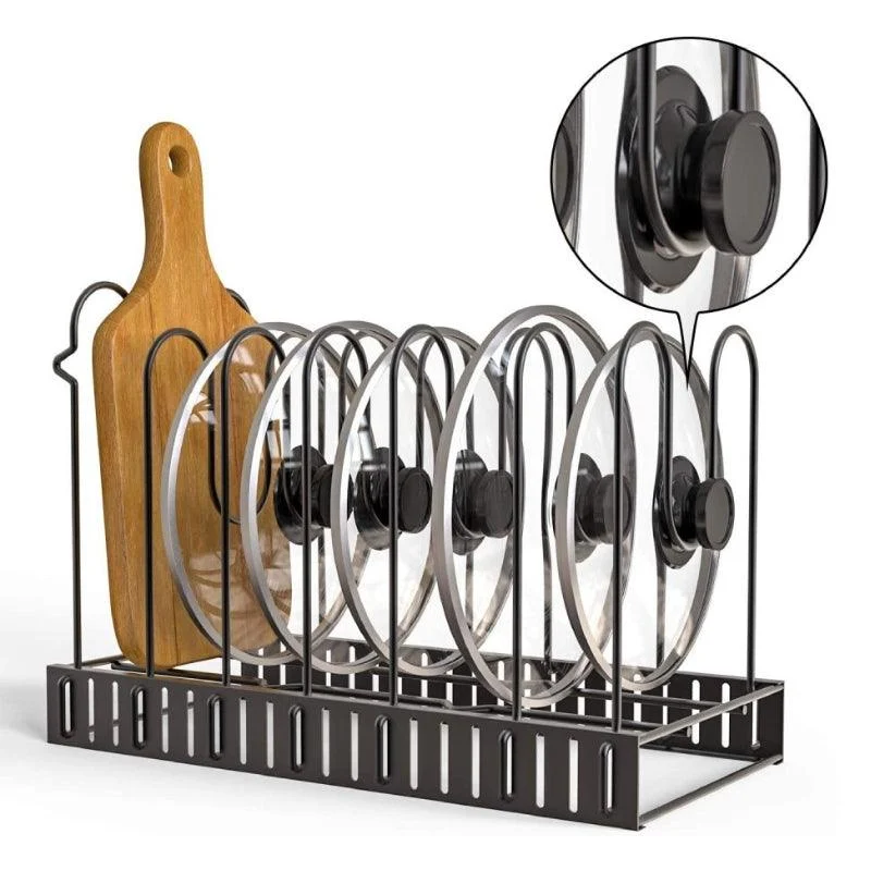 Homeko_Adjustable_Kitchen_Pan_Rack_Pot_Lid_Holder_-_-4211700 Homeko Adjustable Kitchen Pan Rack & Pot Lid Holder -