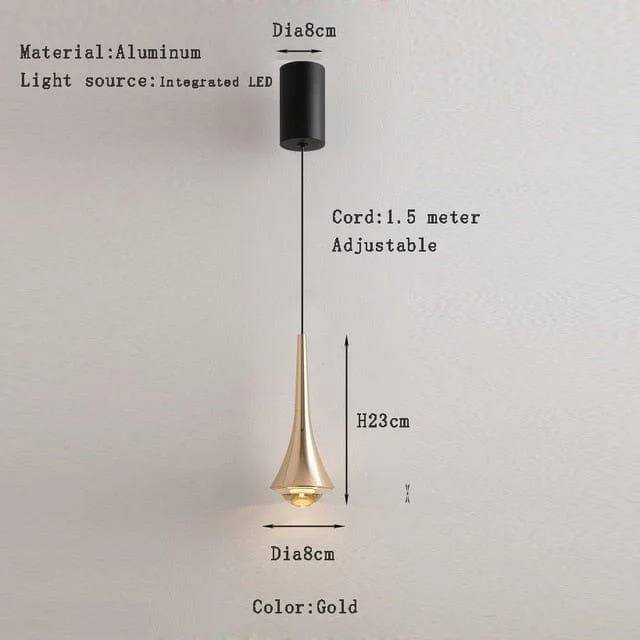 Homeko_Aluminum_Water_Drop_Pendant_Lamp_-_-4212727 Homeko Aluminum Water Drop Pendant Lamp -