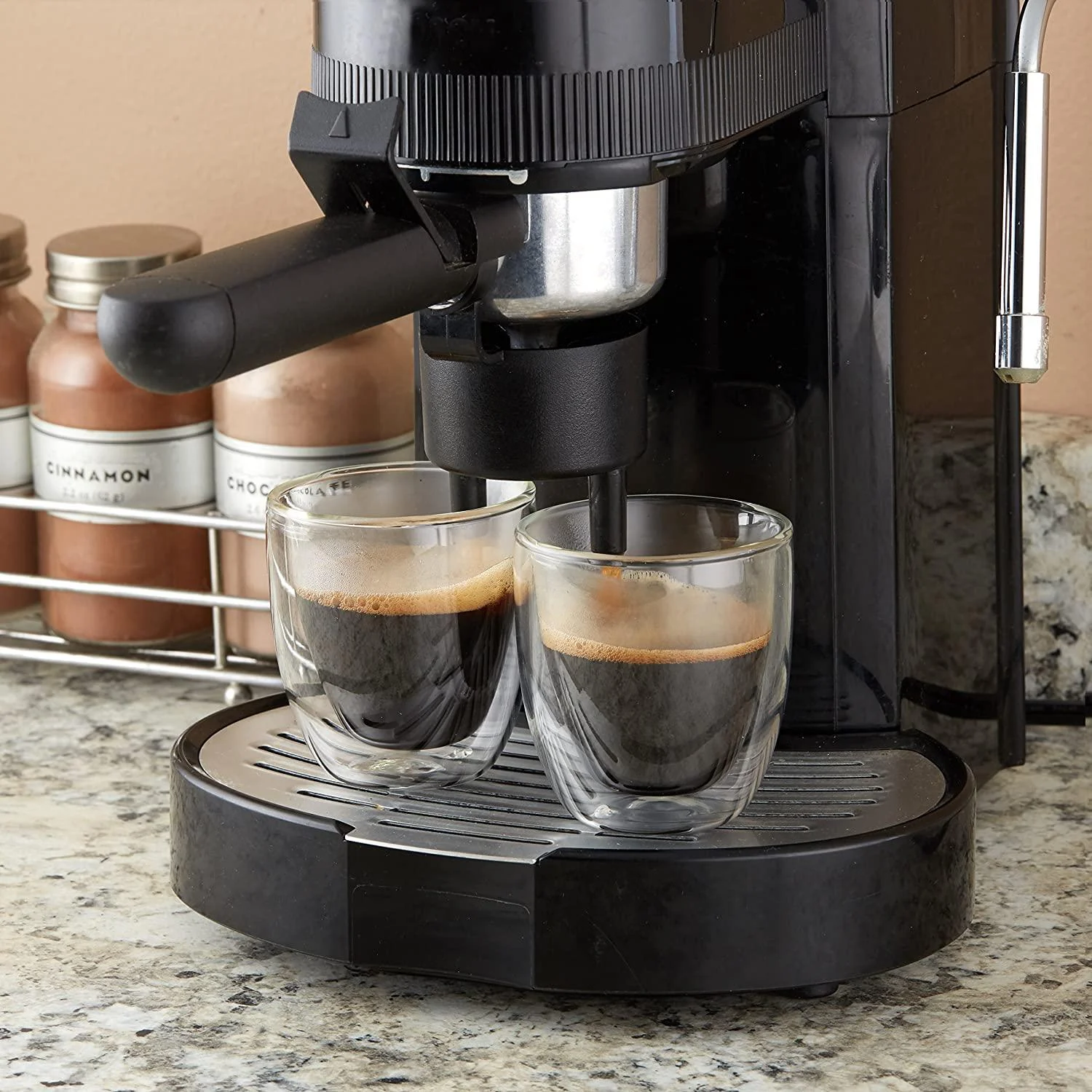 Homeko_AngeloA_Homekoouble_WalleHomeko_Thermo_Espresso_Glasses_2.7_Ounces_-_Set_of_4_-_-4295234 Homeko'Angelo® Homekoouble WalleHomeko Thermo Espresso Glasses, 2.7 Ounces - Set of 4 -