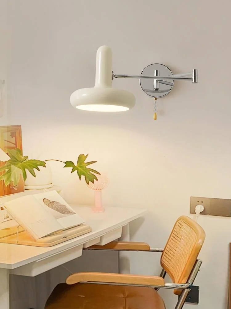 Homeko_Arm_White_Capsule_Wall_Lamp_-_-4213496 Homeko Arm White Capsule Wall Lamp -