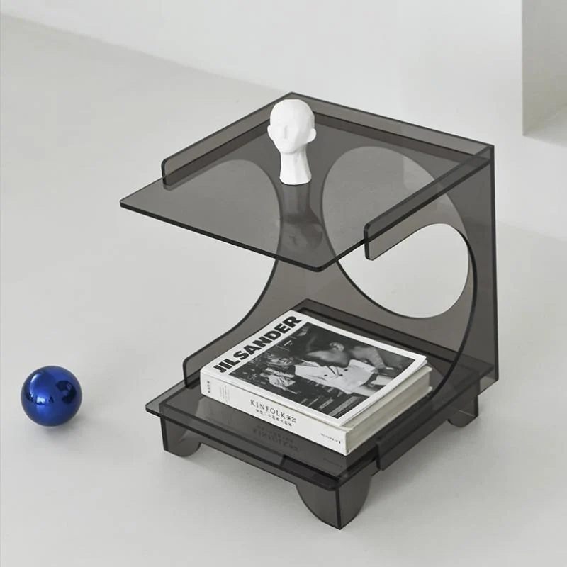 Homeko_Ash_Gray_Acrylic_Side_Table_-_-4213878 Homeko Ash Gray Acrylic Side Table -
