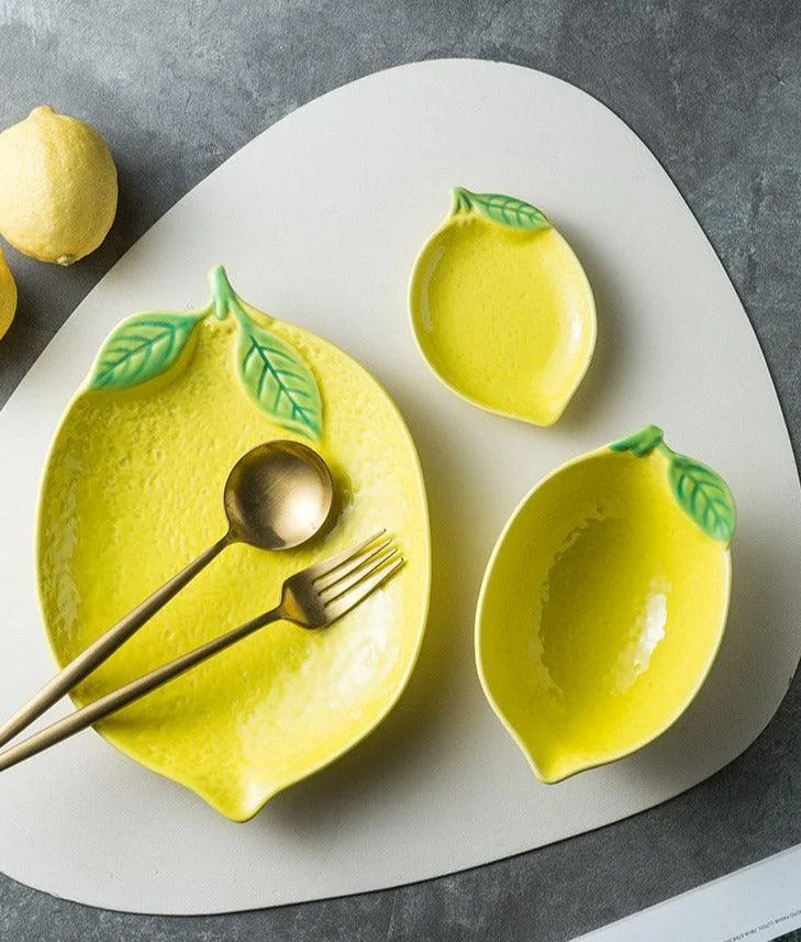 Homeko_Assiettes_Lemon_Ceramic_Plate_Collection_-_-4213934 Homeko Assiettes Lemon Ceramic Plate Collection -