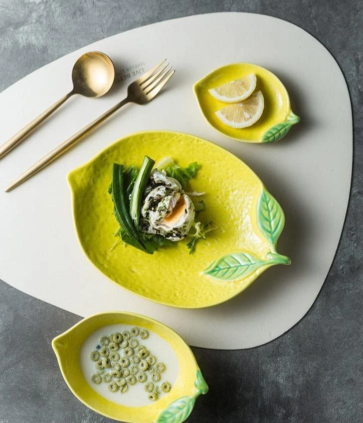 Homeko_Assiettes_Lemon_Ceramic_Plate_Collection_-_-4213947 Homeko Assiettes Lemon Ceramic Plate Collection -