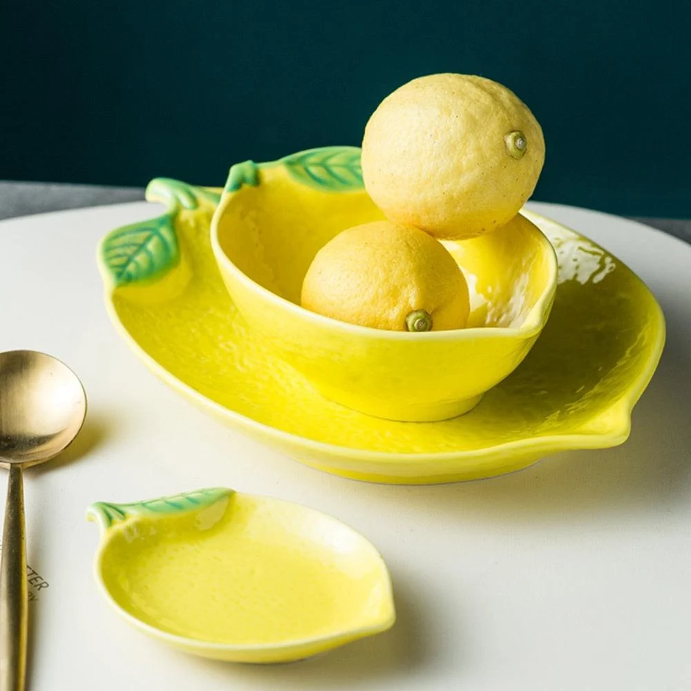 Homeko_Assiettes_Lemon_Ceramic_Plate_Collection_-_-4213960 Homeko Assiettes Lemon Ceramic Plate Collection -