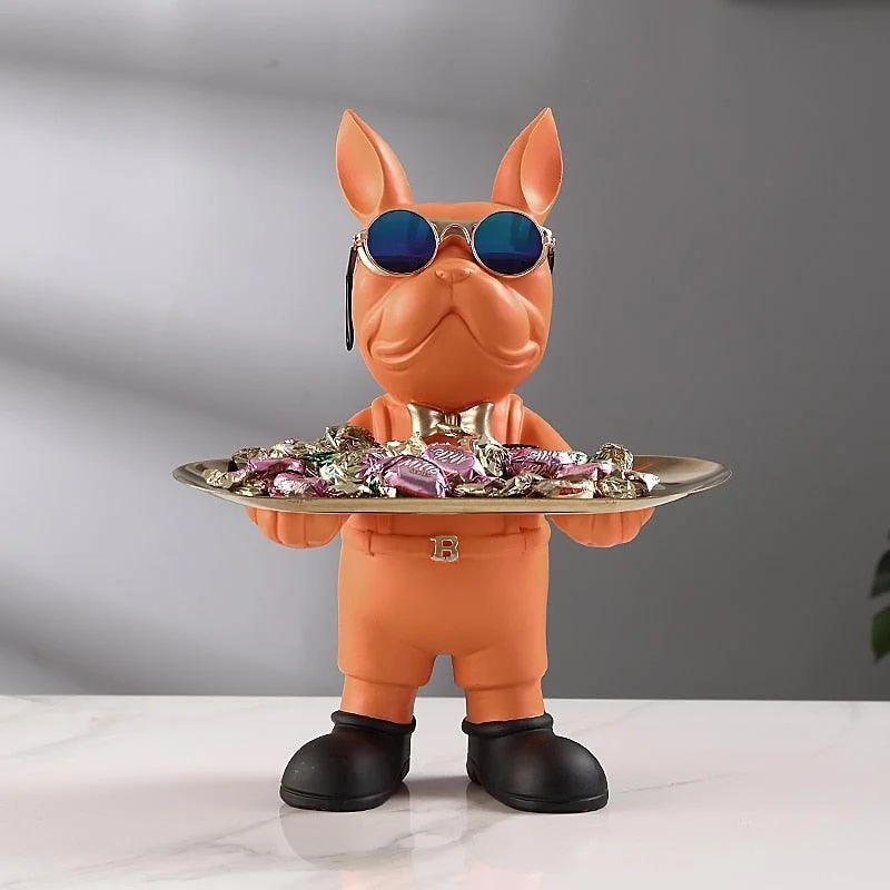 Homeko_At_Your_Service_Bulldog_Sculpture_And_Tray_-_-4214049 Homeko At Your Service Bulldog Sculpture And Tray -