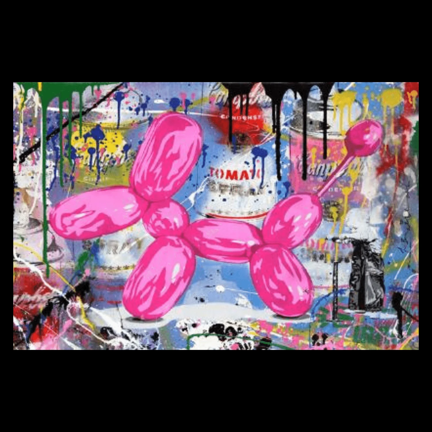 Homeko Balloon Dog Painting -