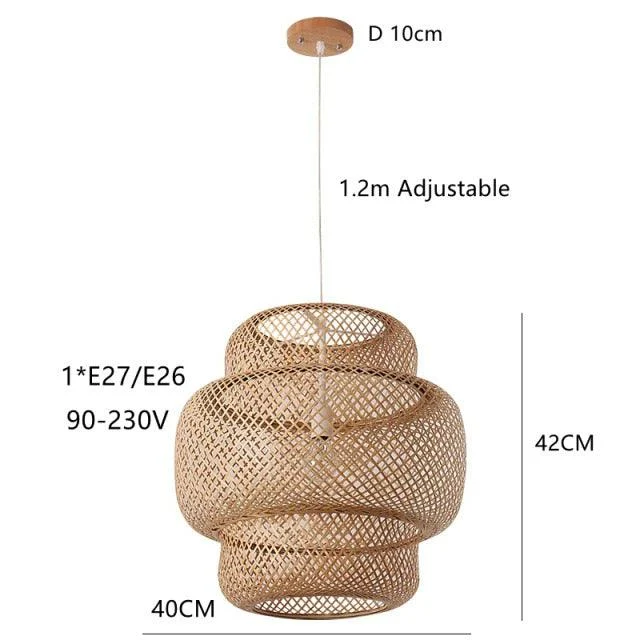 Homeko_Bamboo_Pendant_Light_-_-4214683 Homeko Bamboo Pendant Light -