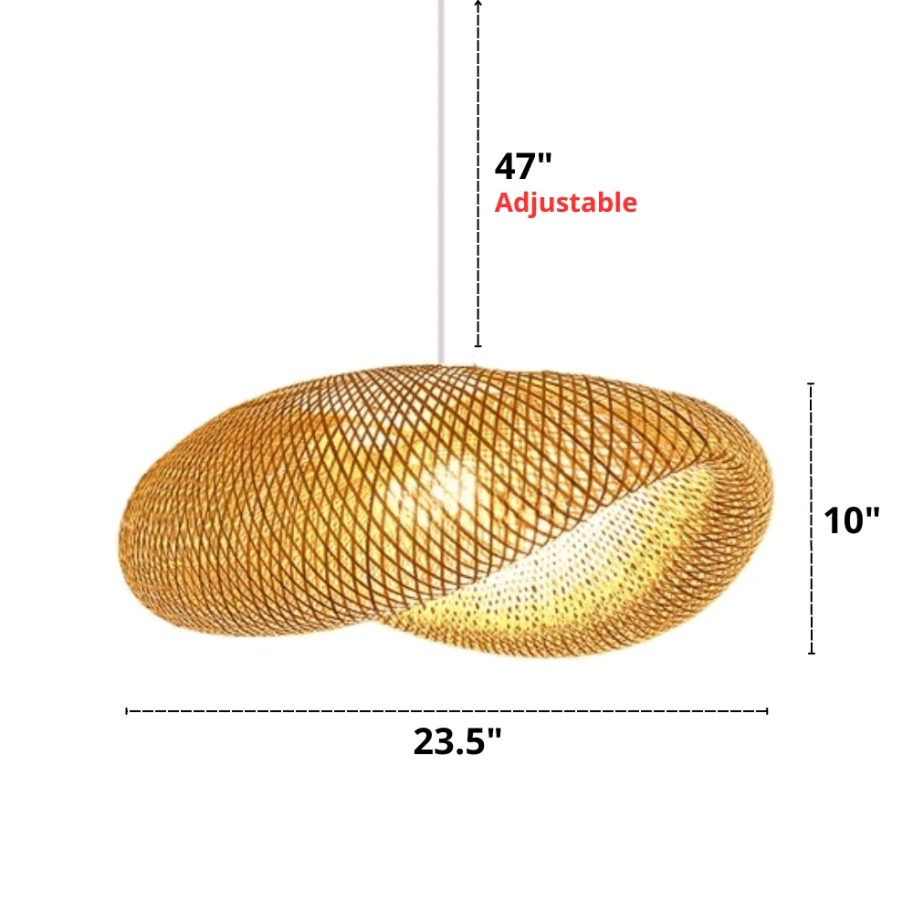 Homeko_Bamboo_Woven_Pendant_Light_-_-4214776 Homeko Bamboo Woven Pendant Light -