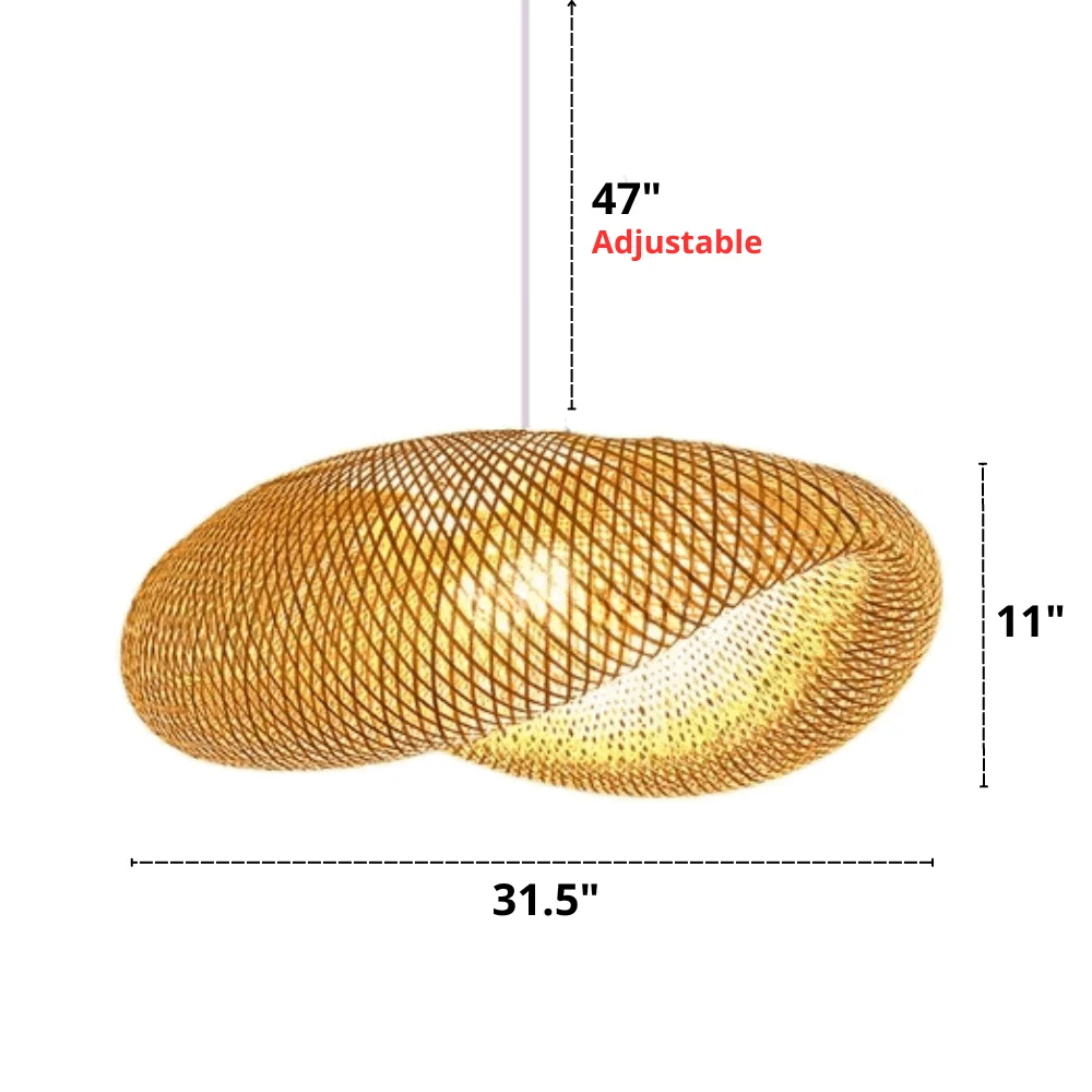 Homeko_Bamboo_Woven_Pendant_Light_-_-4214780 Homeko Bamboo Woven Pendant Light -