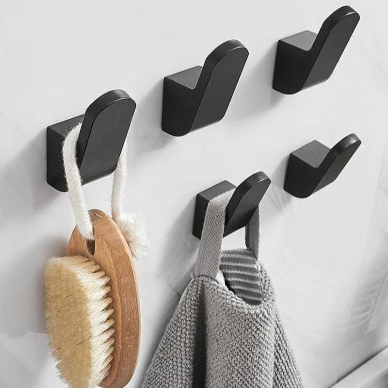 Homeko_Black_Aluminium_Robe_Wall_Hooks_-_-4216280 Homeko Black Aluminium Robe Wall Hooks -