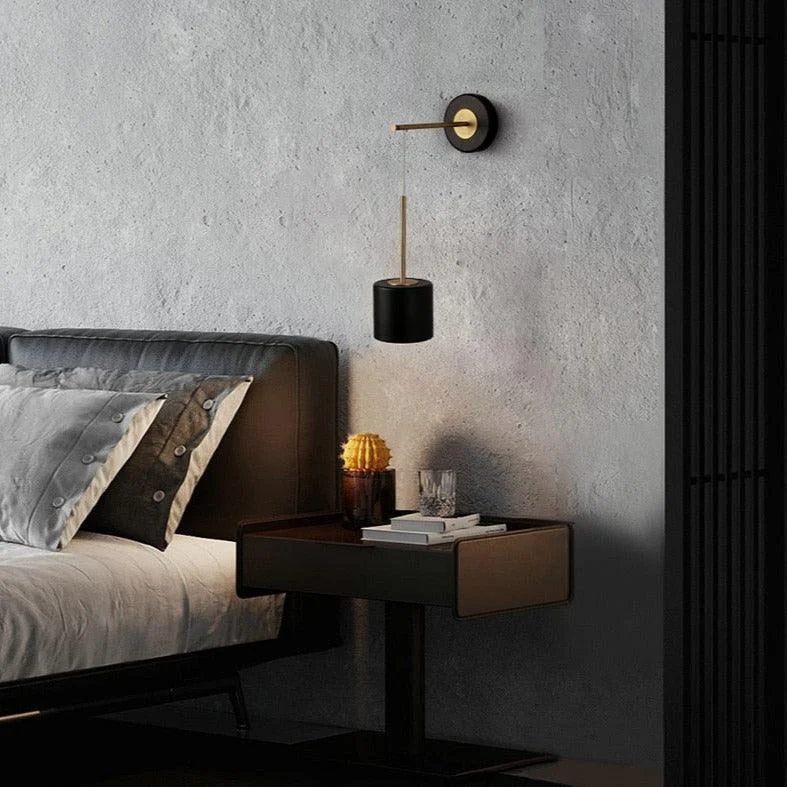 Homeko_Black_Brass_Accent_Suspension_Wall_Sconce_-_-4216169 Homeko Black & Brass Accent Suspension Wall Sconce -