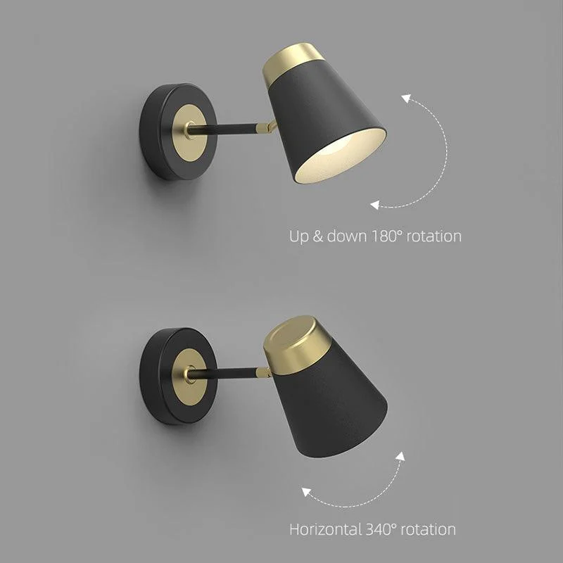 Homeko_Black_Gold_Wall_Sconce_-_-4216230 Homeko Black & Gold Wall Sconce -