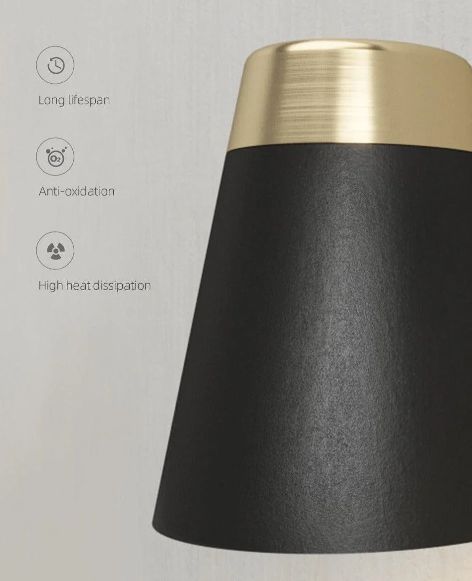Homeko_Black_Gold_Wall_Sconce_-_-4216241 Homeko Black & Gold Wall Sconce -