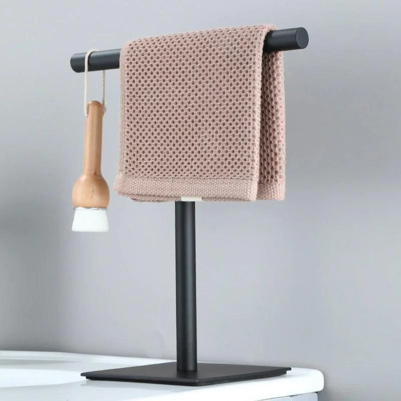 Homeko_Black_Standing_Bathroom_Hand_Towel_Rack_-_-4216481 Homeko Black Standing Bathroom Hand Towel Rack -
