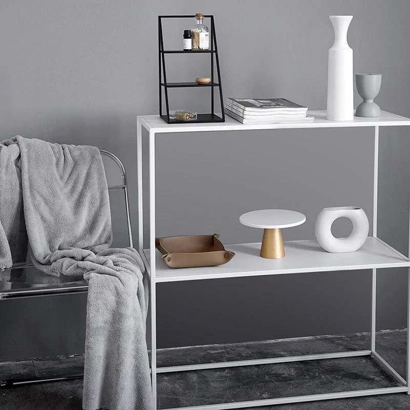 Homeko_Black_Storage_Display_Shelves_Stand_-_-4216499 Homeko Black Storage Display Shelves Stand -