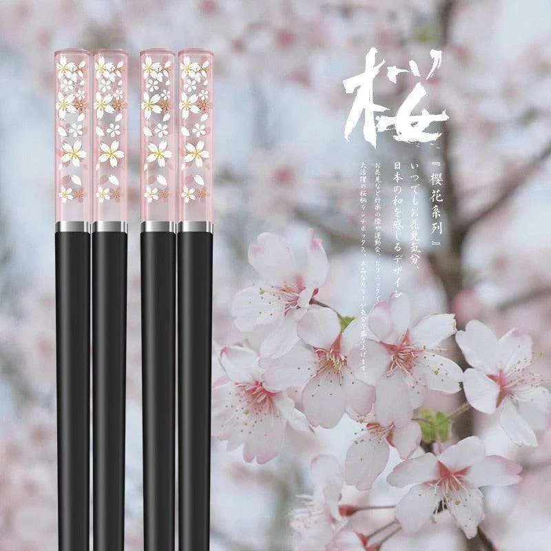 Homeko_Blossom_Chopsticks_5_Pairs_-_-4216786 Homeko Blossom Chopsticks 5 Pairs -