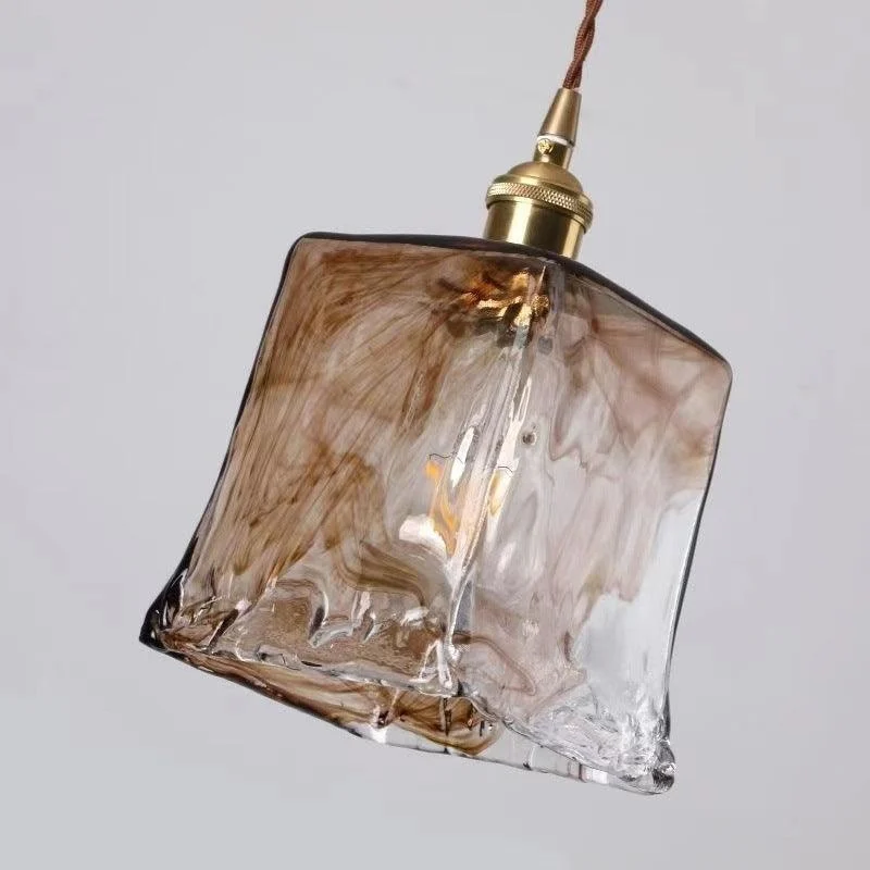Homeko_Brass_Amber_Glass_Pendant_Light_-_-4217814 Homeko Brass Amber Glass Pendant Light -
