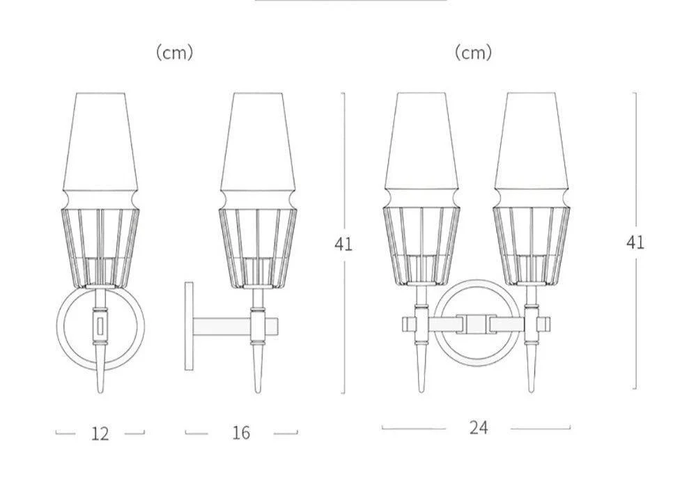 Homeko_Brass_Wall_Lamp_-_-4218399 Homeko Brass Wall Lamp -
