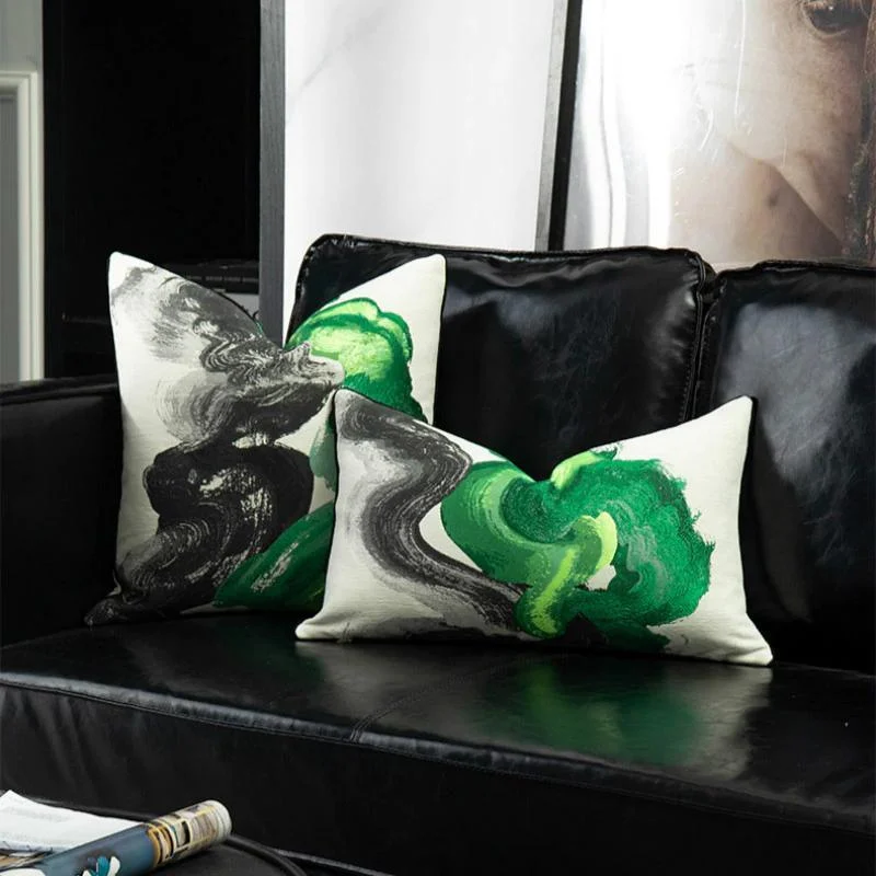 Homeko Brush Stroke Pillow Covers -
