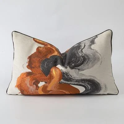 Homeko Brush Stroke Pillow Covers -