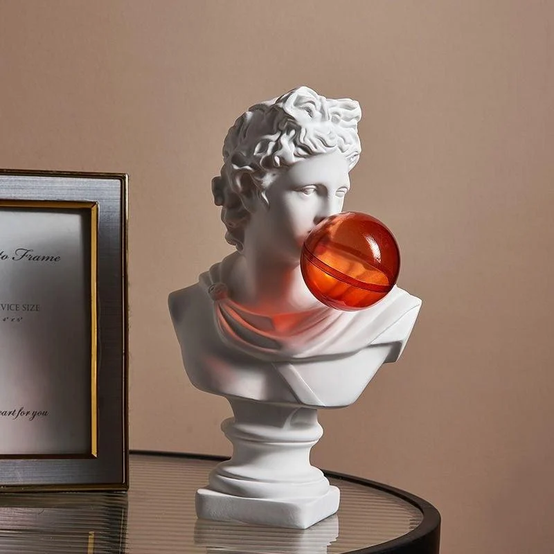 Homeko Bubble Gum Greek Statue -