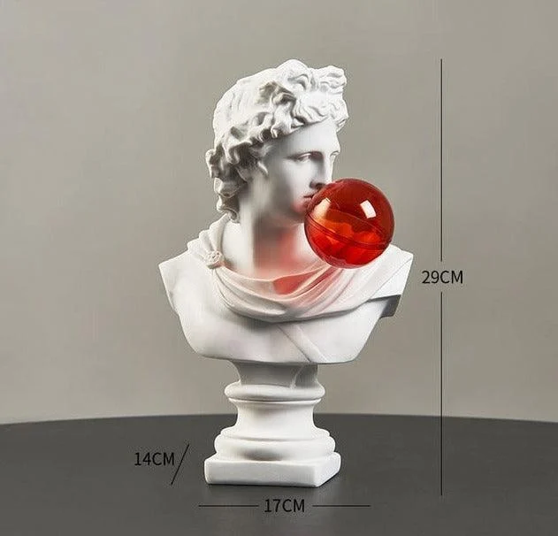 Homeko_Bubble_Gum_Greek_Statue_-_-4218637 Homeko Bubble Gum Greek Statue -