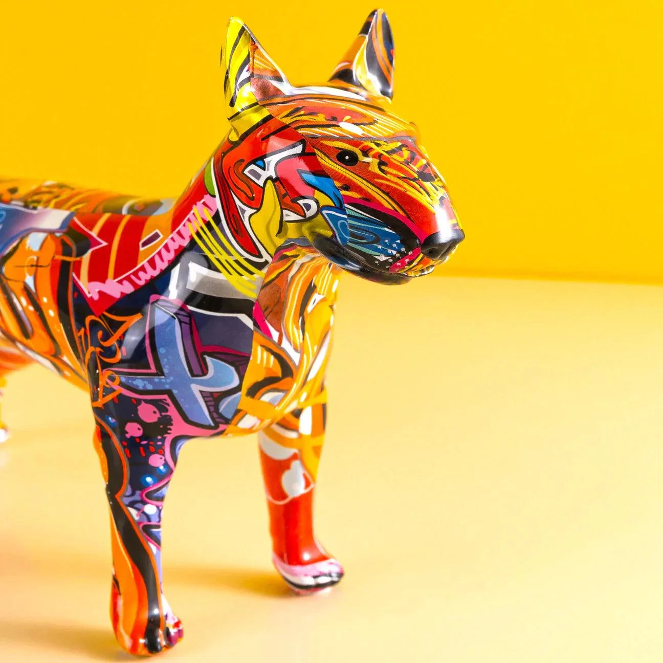 Homeko_Bull_Terrier_Nordic_Painted_Statue_-_-4218948 Homeko Bull Terrier Nordic Painted Statue -
