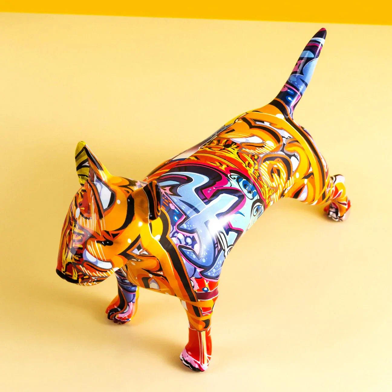 Homeko_Bull_Terrier_Nordic_Painted_Statue_-_-4218957 Homeko Bull Terrier Nordic Painted Statue -