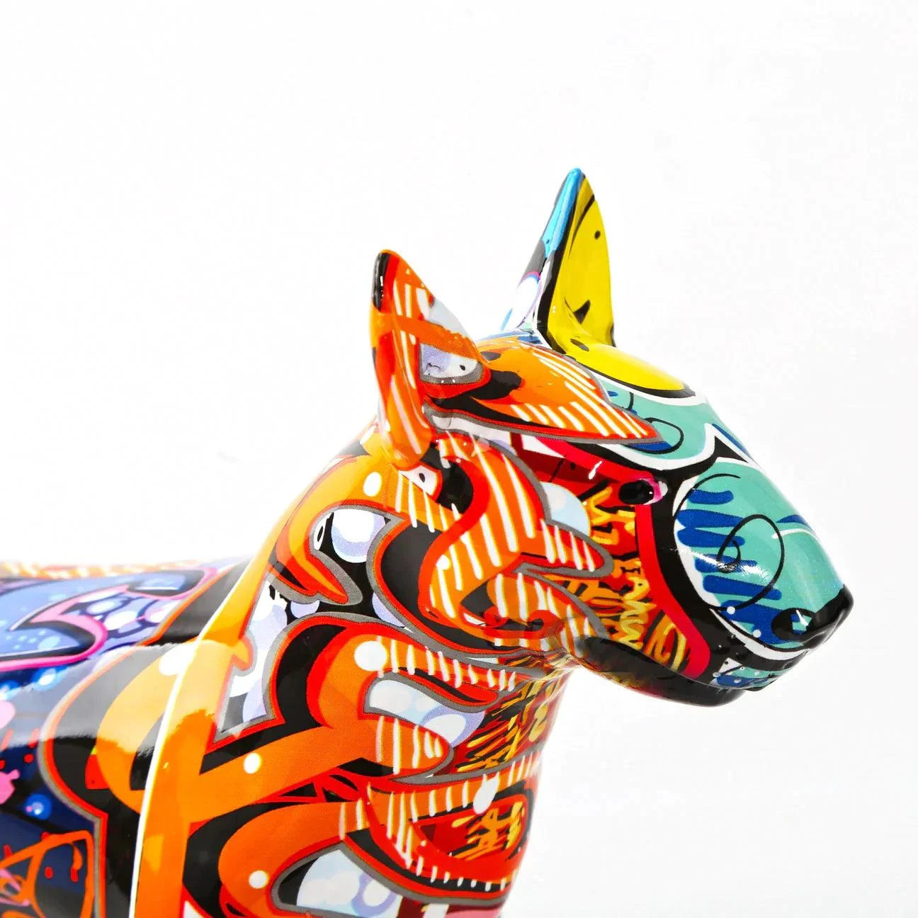 Homeko_Bull_Terrier_Nordic_Painted_Statue_-_-4218979 Homeko Bull Terrier Nordic Painted Statue -