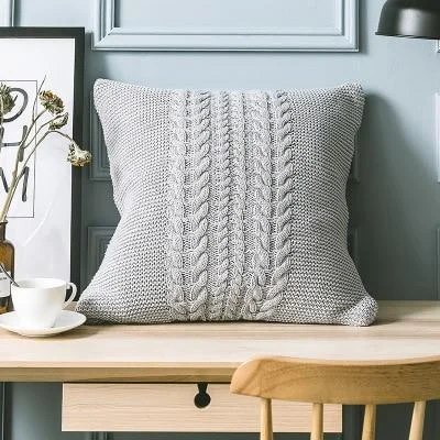 Homeko_Cable_Pillow_Cover_-_-4219503 Homeko Cable Pillow Cover -