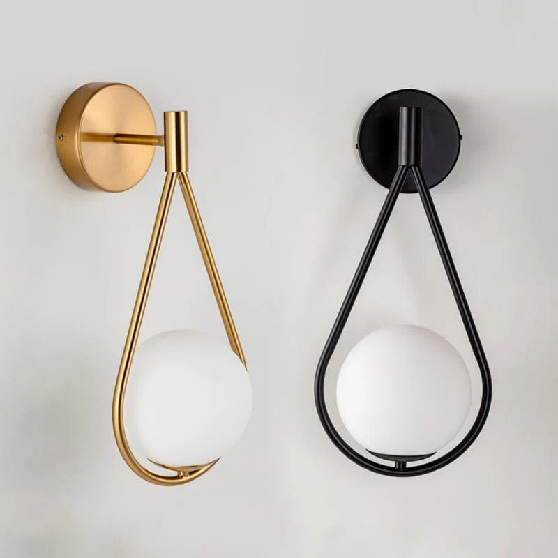 Homeko Casing Glass Ball Wall Light -