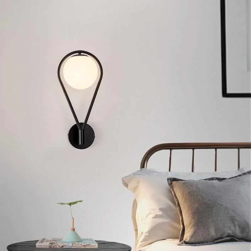 Homeko Casing Glass Ball Wall Light -