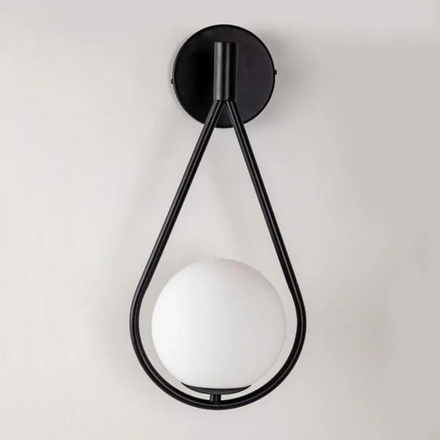 Homeko Casing Glass Ball Wall Light -
