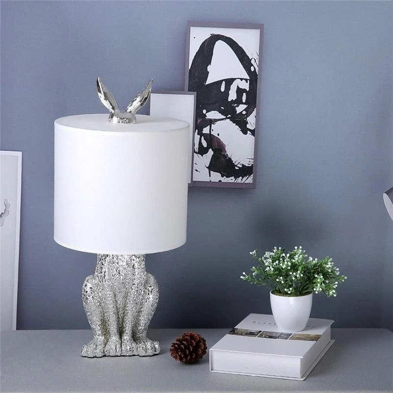 Homeko_Cast_Resin_Rabbit_Table_Lamp_-_-4220359 Homeko Cast Resin Rabbit Table Lamp -