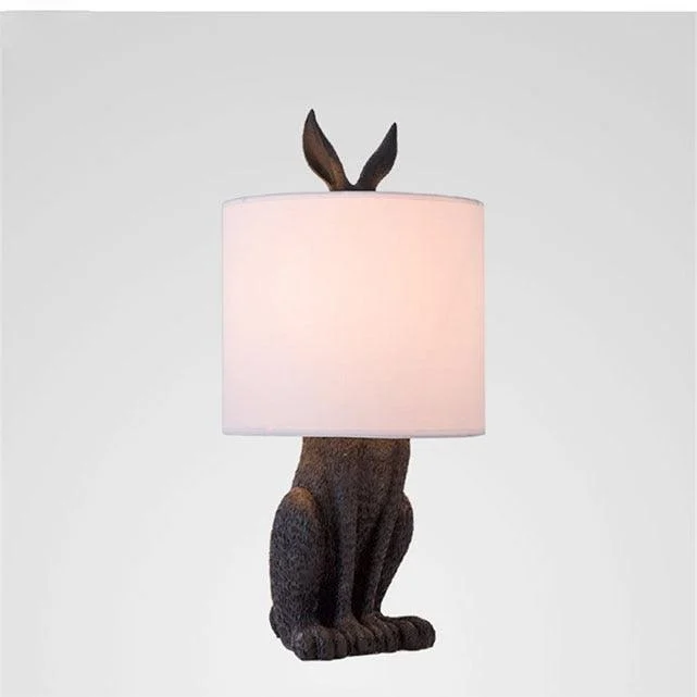 Homeko_Cast_Resin_Rabbit_Table_Lamp_-_-4220390 Homeko Cast Resin Rabbit Table Lamp -