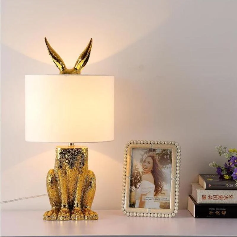 Homeko_Cast_Resin_Rabbit_Table_Lamp_-_-4220403 Homeko Cast Resin Rabbit Table Lamp -