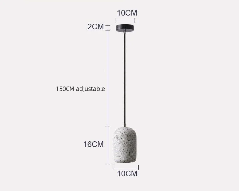 Homeko_Cement_LED_Stone_Pendant_Lamp_-_-4220809 Homeko Cement LED Stone Pendant Lamp -