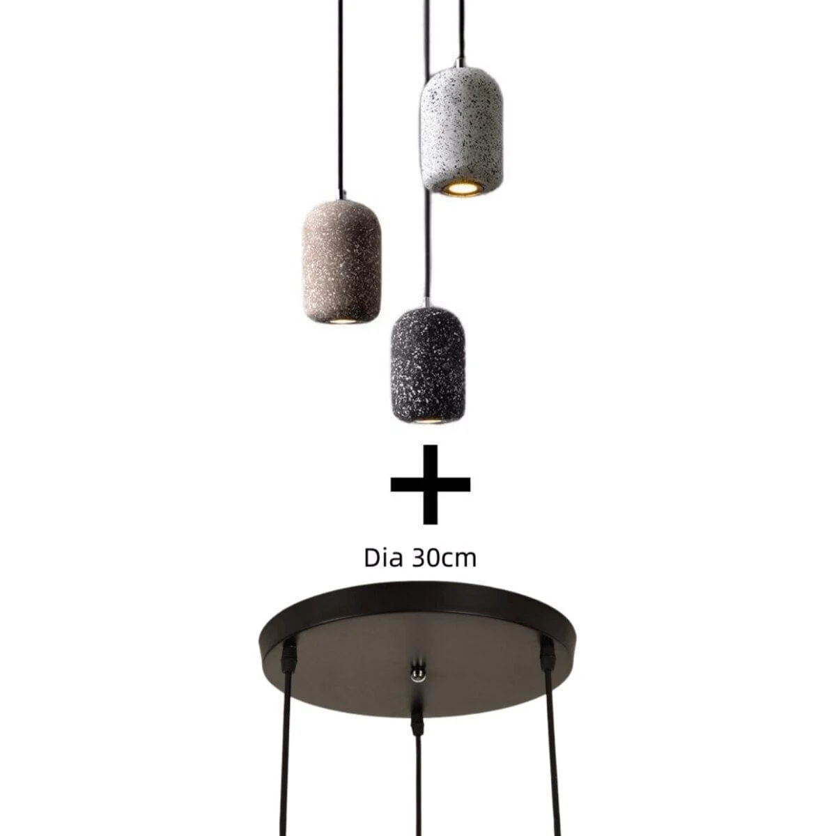 Homeko_Cement_LED_Stone_Pendant_Lamp_-_-4220821 Homeko Cement LED Stone Pendant Lamp -